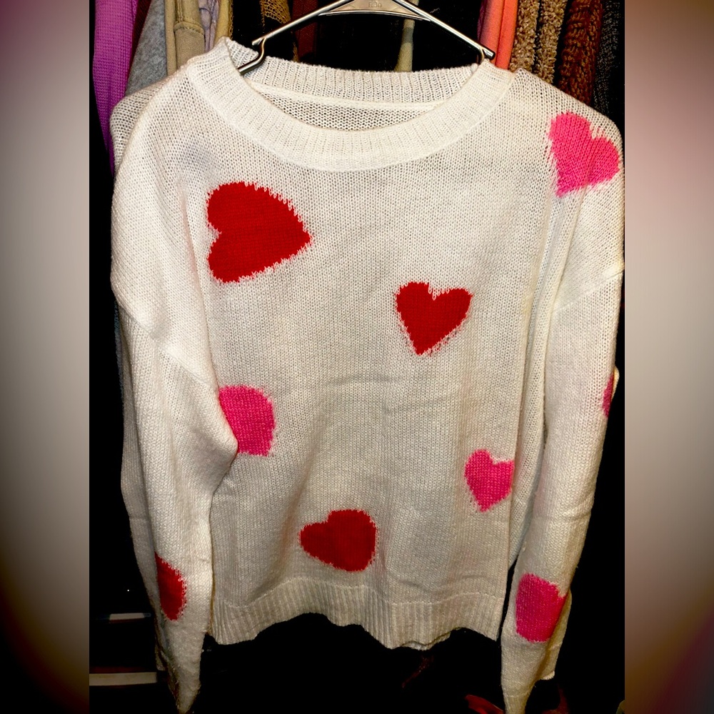Heart sweater